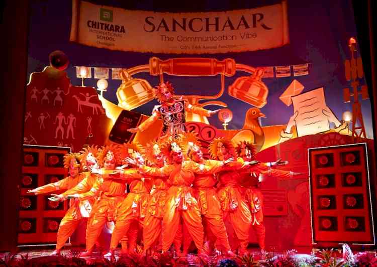 Chitkara International School Celebrates “Sanchaar: The Communication Vibe” Honouring the Evolution and Responsibility of Communication