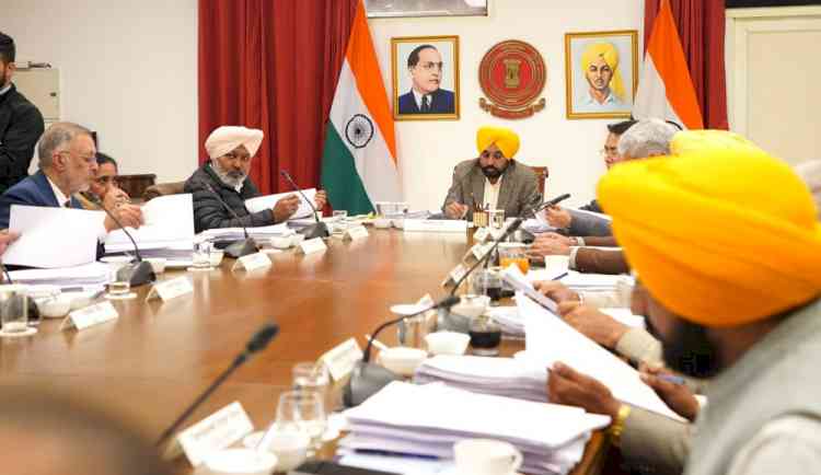Led by CM, Punjab Cabinet Gives nod to amend the Punjab Abadi Deh (Record of Rights) Act, 2021