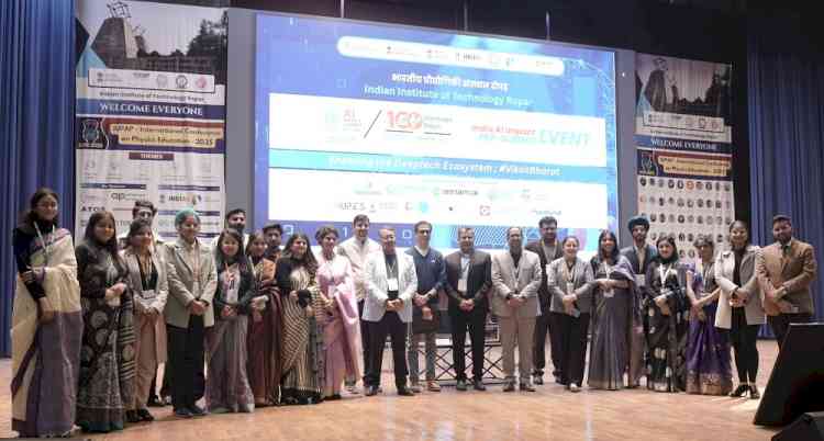 IIT Ropar Showcases India’s Deep-Tech Momentum at 100 Startups 100 Days Pre-Impact Summit hosted along with IUPAP - ICPE Conference