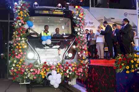 Ahmedabad gets its first ‘Make in India’ metro train