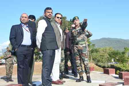 Top MHA official reviews security, infrastructure along India-Myanmar border in Manipur