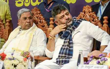 K'taka leadership row: Shivakumar says 'CM, high command and I bound by pact' 