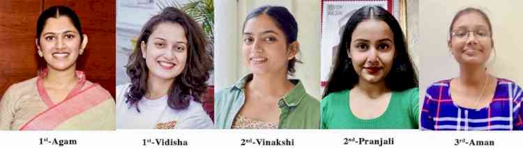 KMV’s M.A. (JMC) Semester- III Students Achieve Excellent Results