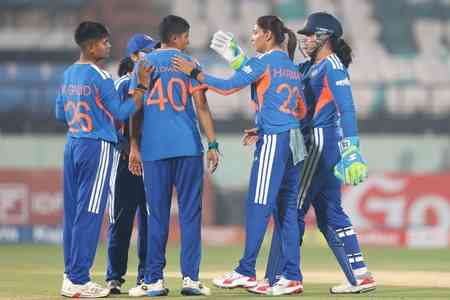 1st T20I: Jemimah's 69 not out, bowlers help India Women beat Sri Lanka by eight wickets