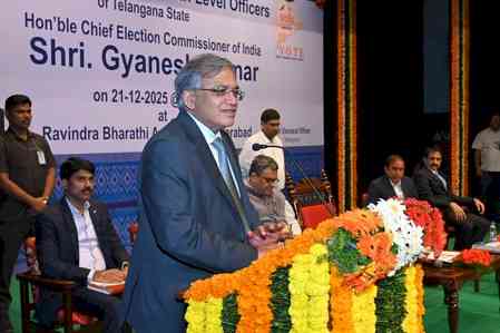 Telangana to become role model in SIR, says CEC Gyanesh Kumar