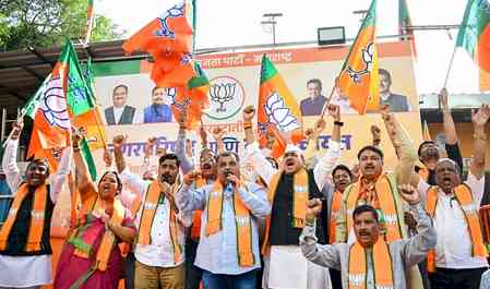 Maha local body polls: People voted for development agenda, rejecting fake narrative, says BJP