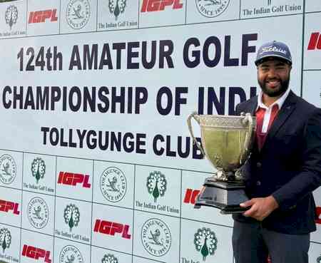 Noida golfer Sukhman Singh wins IGU 124th Amateur C’ship of India