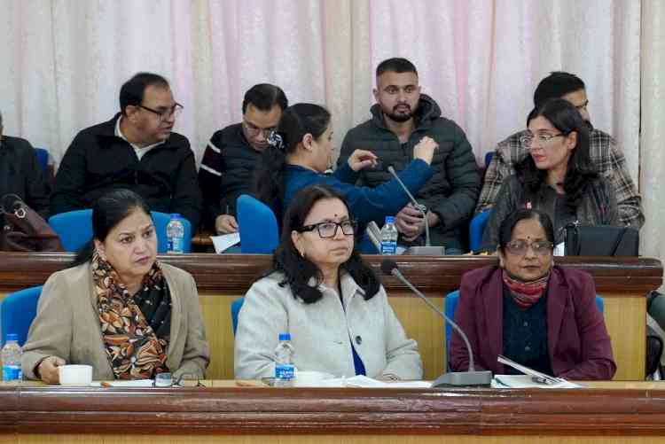 PU Vice Chancellor Chairs Meeting of Chairpersons, Stresses Timely Data Submission for Rankings