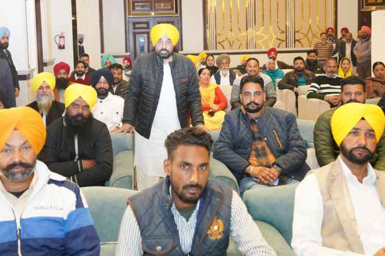 CM Bhagwant Singh Mann continues his campaign to engage with people at grassroots level in order to give fresh impetus to development of villages