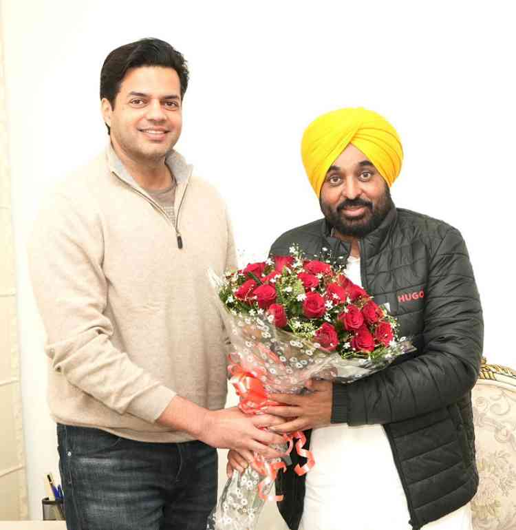 CM Bhagwant Singh Mann asks Vice Chairperson of Planning Board to work dedicatedly for Punjab’s progress & prosperity