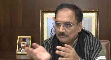 Delhi BJP chief slams AAP for spreading ‘lies’ on pollution, dengue