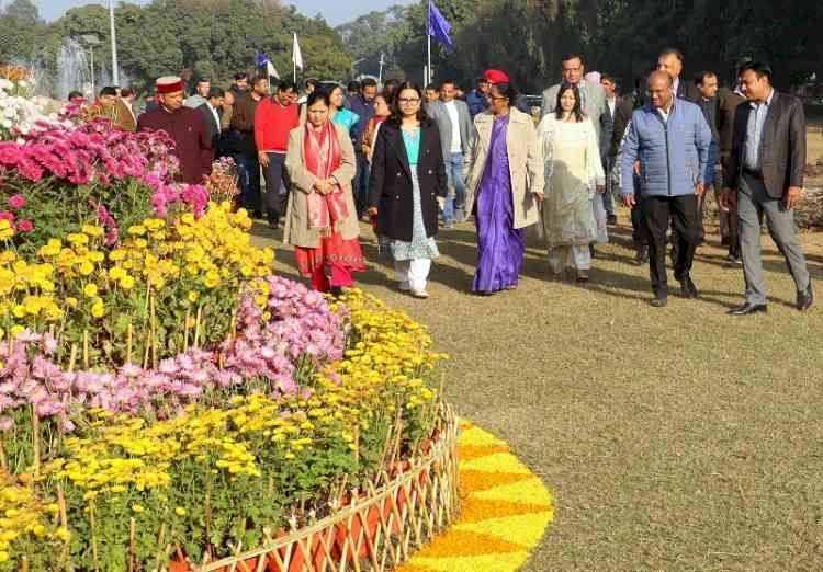 16th Panjab University Chrysanthemum Exhibition begins 