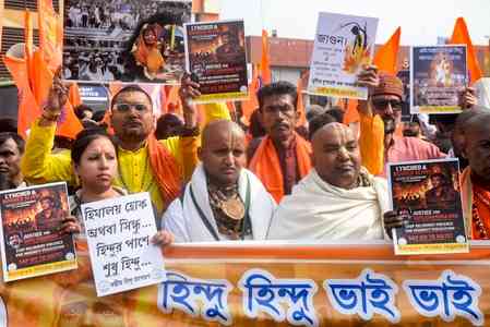 Justice for Dipu Das: Pan-India protests over brutal killing of Hindu man in B’desh