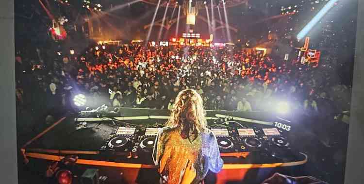 DJ SKAN opens for Axwell at The 101 Festival in Gurugram