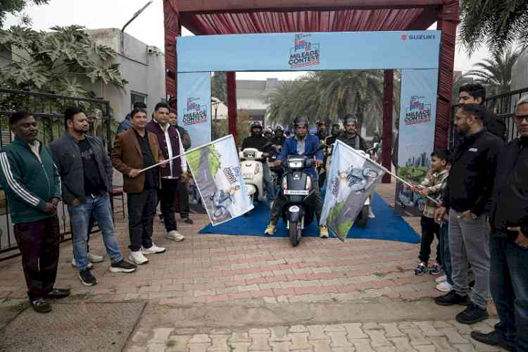 Suzuki Motorcycle India Hosts Suzuki Access Mileage Contest in Palwal