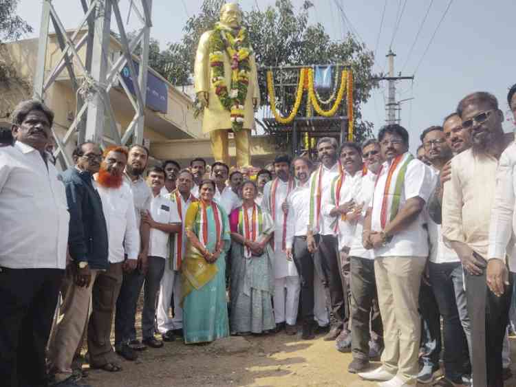 Rich tributes paid to the iconic Telangana leader and former Central Minister Dr. Mallikarjun, on his 23rd death anniversary