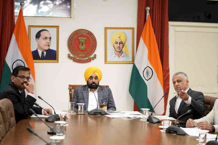 CM Bhagwant Singh Mann directs officers: “Complete work on 3,100 stadiums across Punjab at a cost of ₹1,350 crore by June 2026