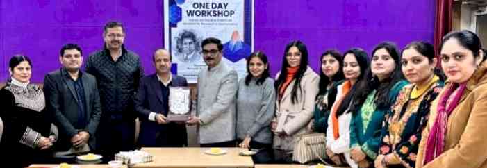 राष्ट्रीय गणित दिवस पर एक दिवसीय कार्यशाला आयोजित