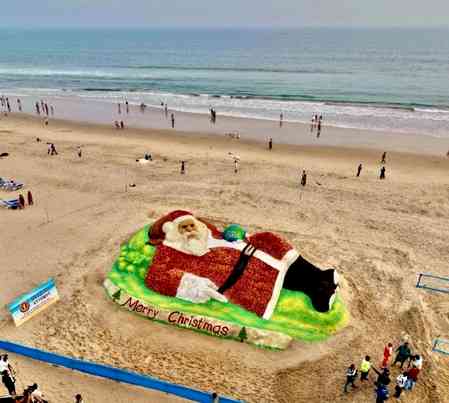 'Christmas gift for all of us': Sudarsan Pattnaik on his new world record