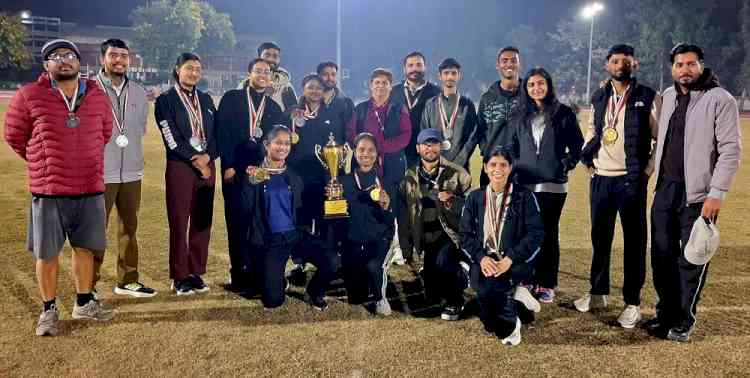 GCE-20 Chandigarh Excels at Panjab University Annual Athletic Meet 2025–26