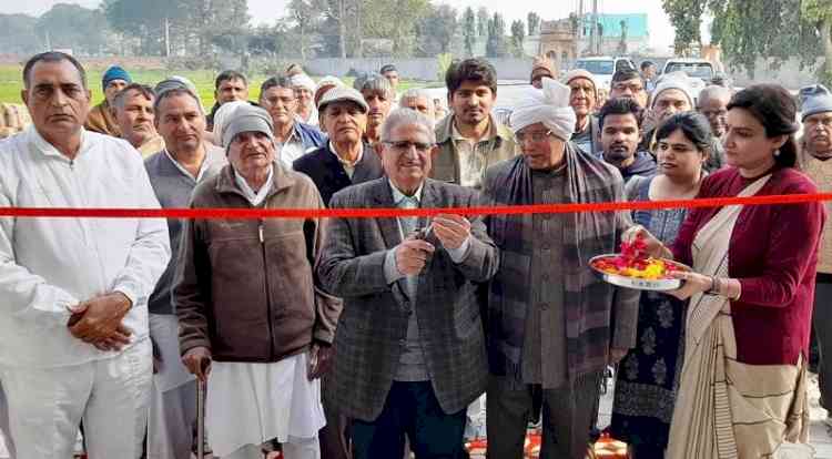 Health Care Facility in Village Khidwali by Philanthropist R.P. Hooda