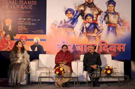 Delhi CM Rekha Gupta leads events to commemorate 'Veer Bal Diwas'