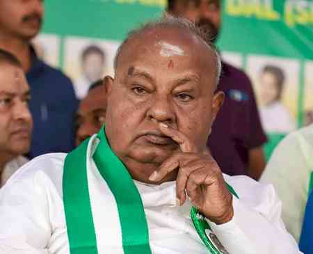 Ex-PM Deve Gowda condemns church attacks, says India belongs to people of all religions