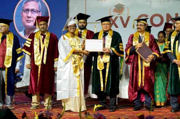 KL Deemed to be University Confers Degrees on Over 5,000 Graduates, Postgraduates and Doctoral Scholars at XV Convocation
