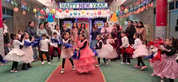 Sanskriti KMV School’s Inspiring New Year Festivities