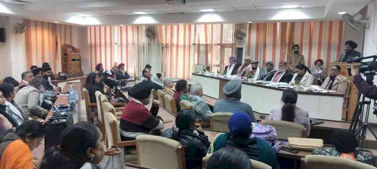 Panjab University’s Guru Nanak Sikh Studies Department Hosts Two-Day Seminar on Geo-Politics, Identity Crisis, and Literature