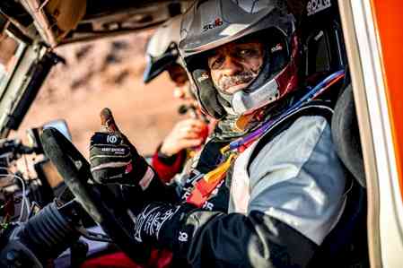 Indian Dakar car rallyist Sanjay Takale returns with team Aerpace Racers