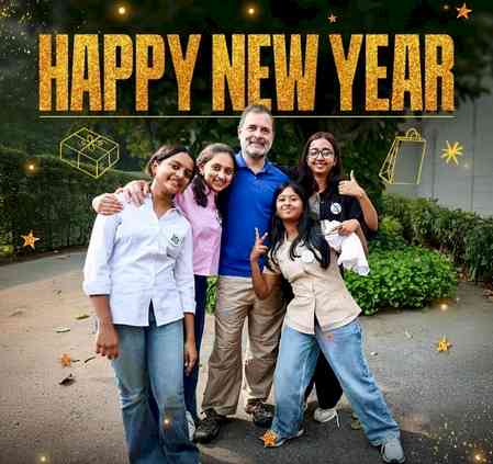 Kharge, Rahul, Priyanka extend New Year's greetings, pray for happiness, prosperity
