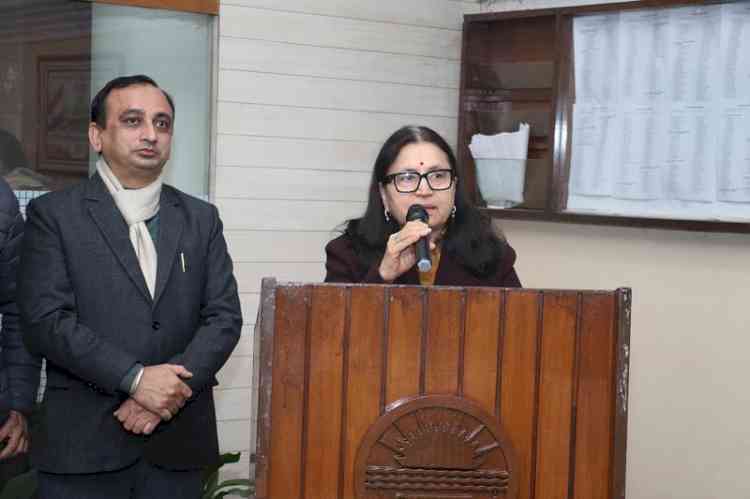PU VC extends New Year greetings, calls for student-centric approach