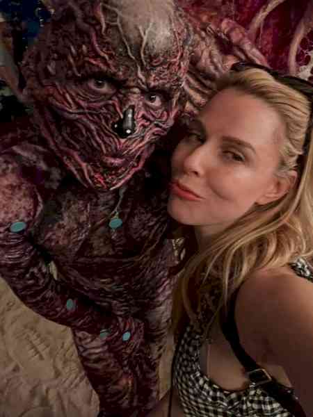 ‘Stranger Things’ actress Cara Buono rolls into the New Year with her ‘bestie’ Vecna