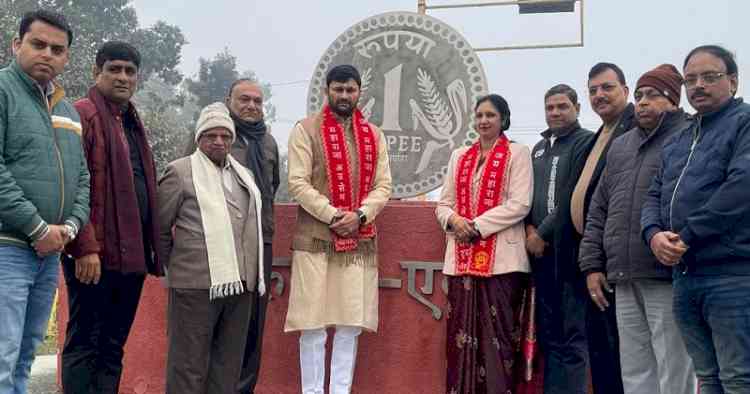 एक ईंट–एक रुपया चौक पर लगेगी 55 फीट ऊंची हाईमास्ट लाइट