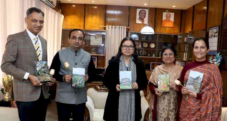 ‘Soulful Reflections – Celebrating the Spirit and Heritage of Panjab University’, a Table Calendar 2026 released