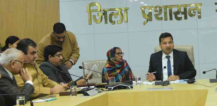 DC Sachin Gupta directs to ensure Timely Resolution of Complaints received during Samadhan Shivirs