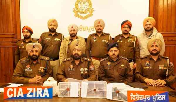 Two nabbed with ice, arms and ammunition