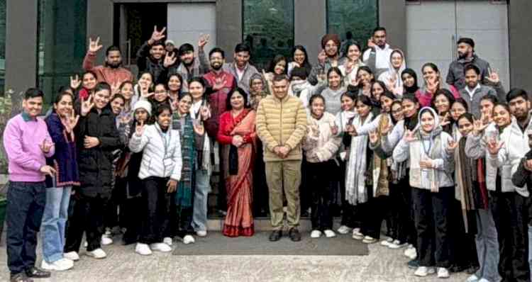 आइएसएलआरटीसी के विद्यार्थियों ने किया एमडीयू का शैक्षणिक भ्रमण