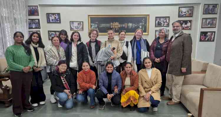 Curtin University, Australia delegation arrives at Panjab University