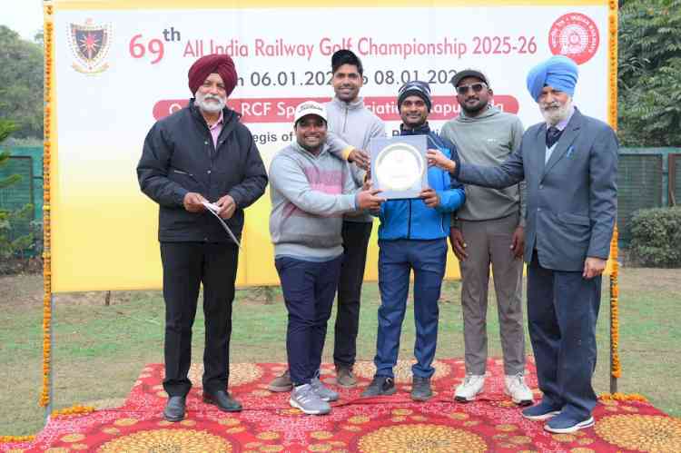 Banaras Locomotive Works, Banaras wins 69th All India Railway Golf Championship 2025-26
