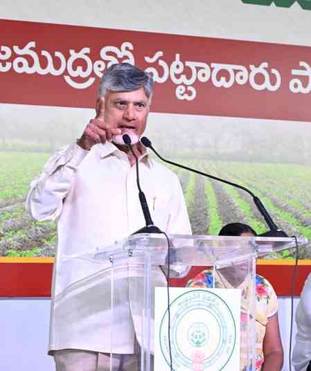 Why disputes on water flowing waste into sea, asks Andhra CM Chandrababu Naidu