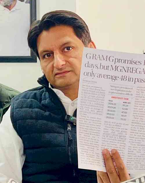 Congress will not allow the BJP government to usurp the right to employment of MNREGA workers: MP Deepender Hooda