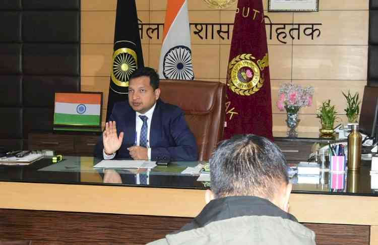 DC Sachin Gupta directs AYUSH Department to conduct BP, sugar and joint pain screening during yoga camps