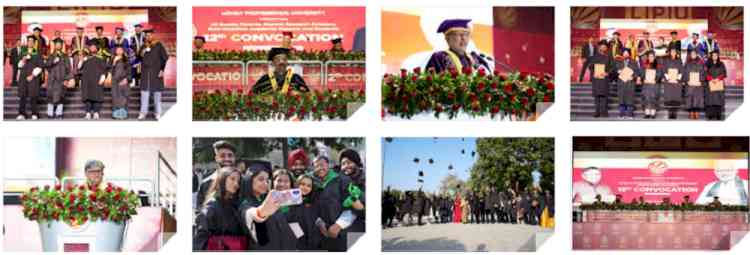 LPU celebrated its 12th annual Convocation with Vice-President of India C.P. Radhakrishnan as the Chief Guest