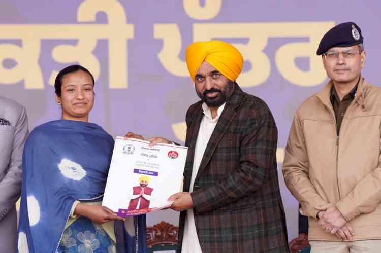 Bhagwant Mann Govt sets new benchmark, provides govt jobs to average of 45 youth every day since March 16, 2022