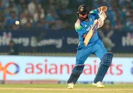 Rohit Sharma surpasses Chris Gayle for most sixes by an ODI opener
