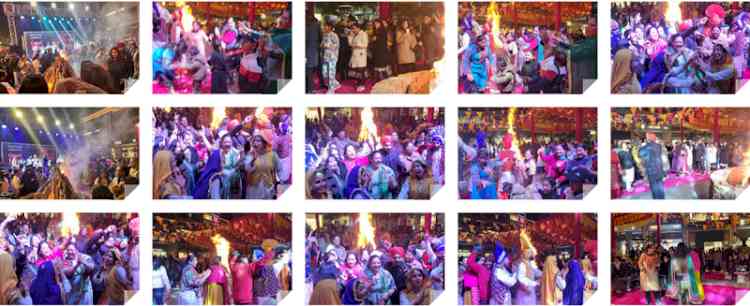 Lohri Celebrated with Great Enthusiasm: Youth and Children Enjoy the Festivities