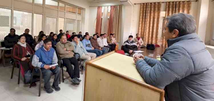 The Interdisciplinary Centre for Swami Vivekananda Studies, Panjab University, Chandigarh celebrated National Youth Day 
