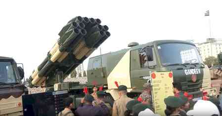 Apache, Prachand helicopters' impressive show during Army Day parade rehearsal in Jaipur